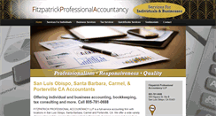 Desktop Screenshot of fitzpatrick-accountancy.com